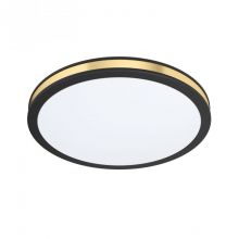 Pescaito plafon czarny/złoty 11W led 3000K 1350lm CRI>80